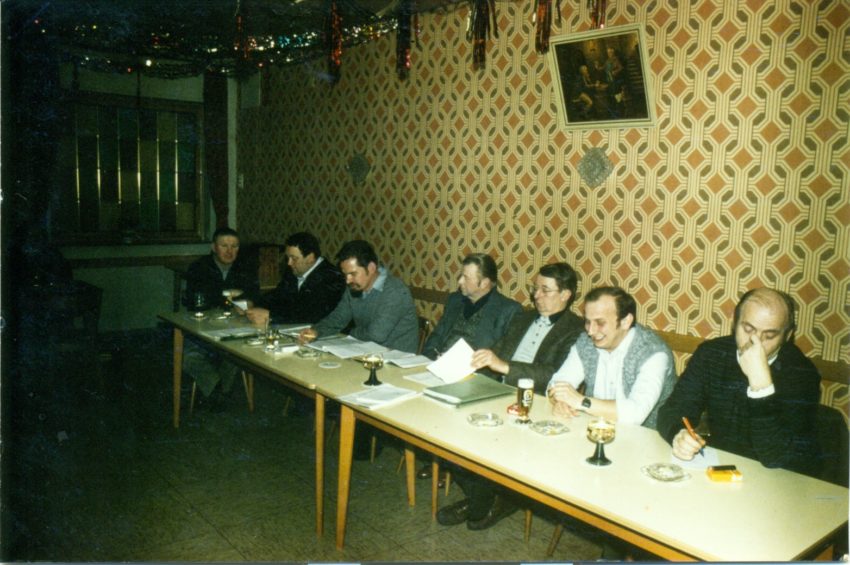 Versammlung 1980 Neumann wird Vorsitzender